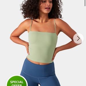 Halara strap tank top, both medium